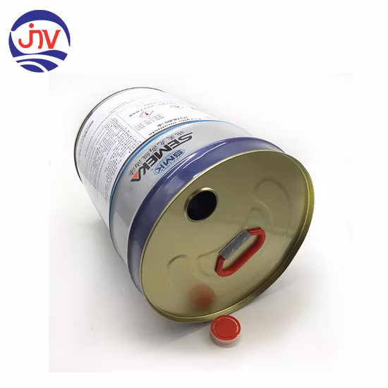 Ведро жести круглое 18л пустое металлическое барабанное ведро для лакокрасочного покрытия